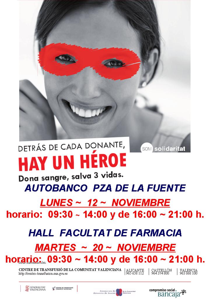 Blood donation poster